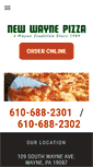 Mobile Screenshot of newwaynepizza.com